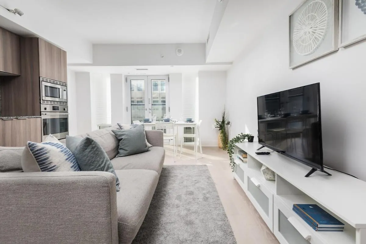 अपार्टमेंट Central Downtown 1 And Den W 3 Beds Sleeps 4 By Uoft