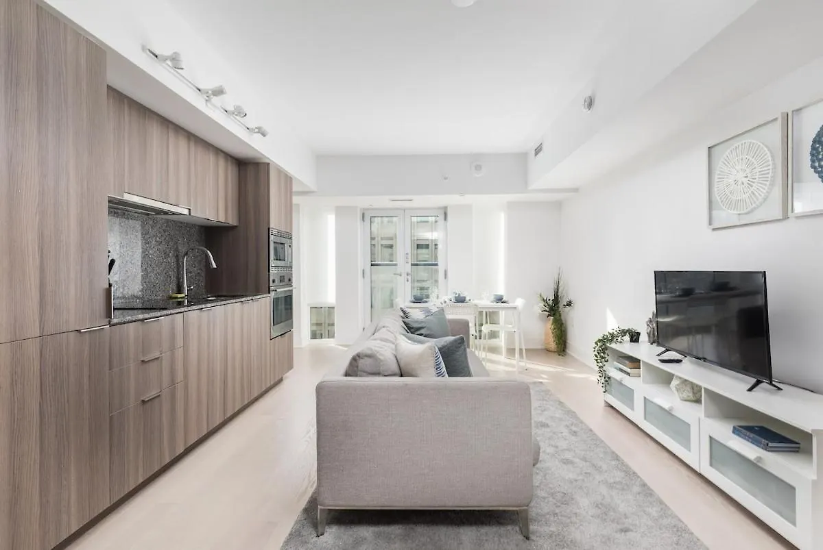 अपार्टमेंट Central Downtown 1 And Den W 3 Beds Sleeps 4 By Uoft